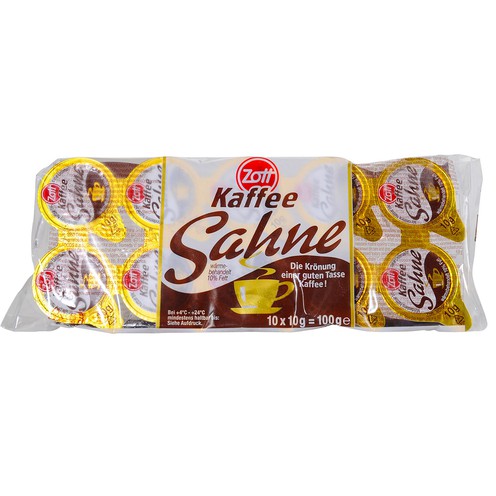Coffee cream Zott 10x10g