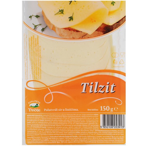 Semi-hard cheese Tilsit 150 g