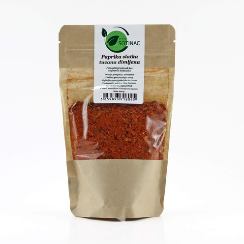 Paprika slatka dimljena tucana 100 g