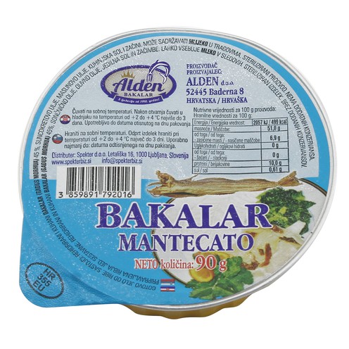 Cod mentecato spread 90 g