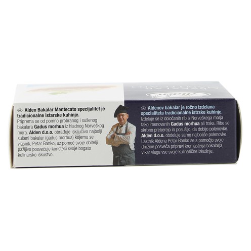 White whisked mantecato classic cod spread 90 g