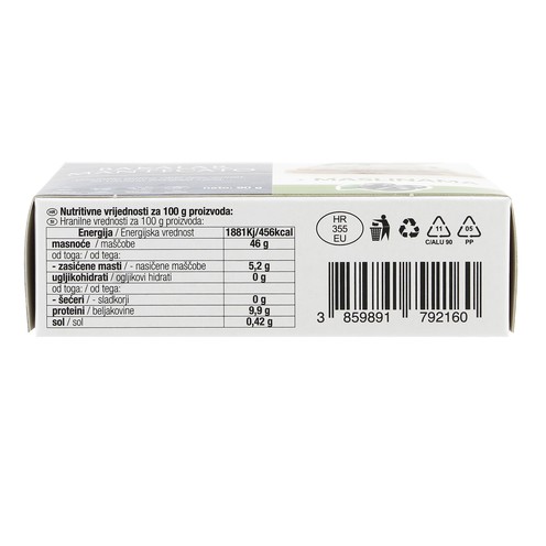 White whisked mantecato cod spread with olives 90 g