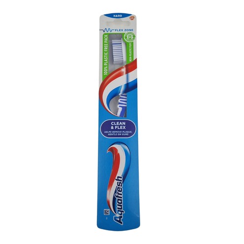Toothbrush Aquafresh Clean&Flex Hard