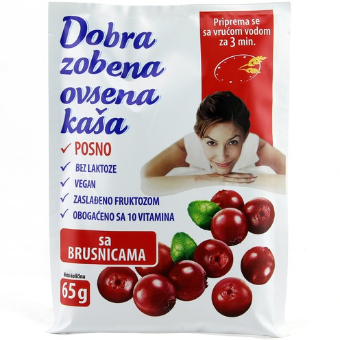 Haferbrei - Moosbeere 65 g