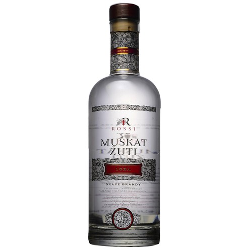 Rossi rakija lozovača muškat žuti 0,7 l