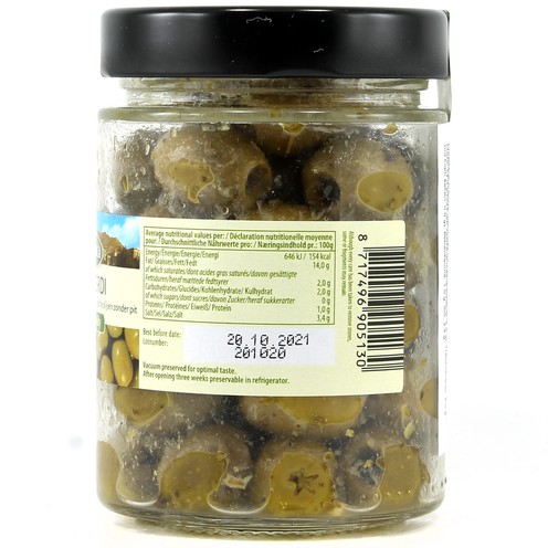 Maslina zelena otkoštena La Bio Idea 165 g