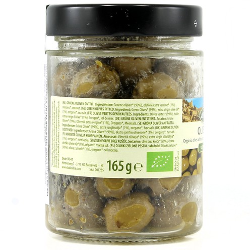 Maslina zelena otkoštena La Bio Idea 165 g