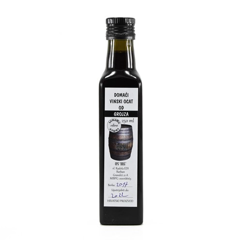 Hausgemachter Rotwein Essig 0,25 l