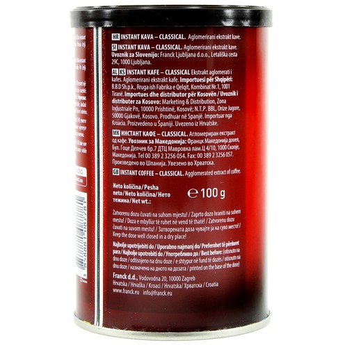 Soluble coffee Classical 100 g