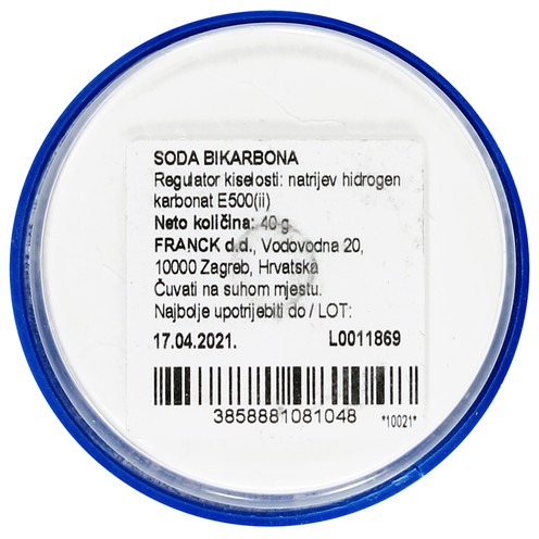 Baking soda 40 g