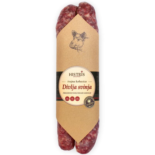 Trajna kobasica od divlje svinje 200 g