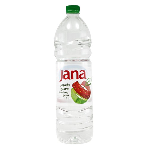 Jana voda s okusom jagoda - guava 1,5 l