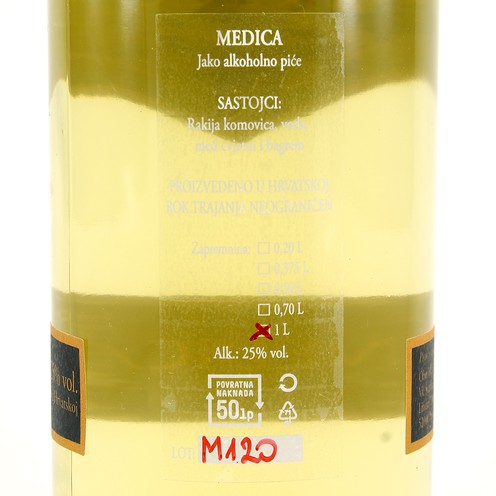 Rakija medica Krulčić 1 l