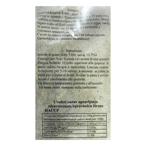 Lazanjice Eiernudeln 500 g