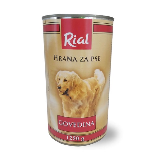 Rial hrana za pse govedina 1,25 kg