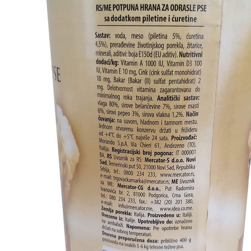 Rial dog food chicken and turkey 1,25 kg