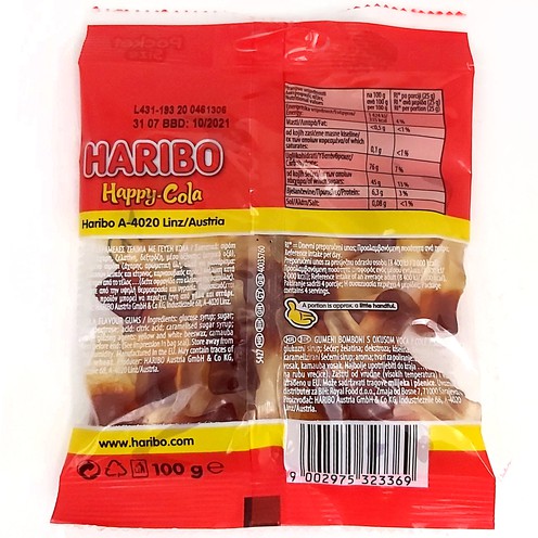 Haribo Happy Cola 100 g