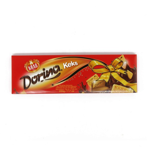 Dorina čokolada s keksima 220 g