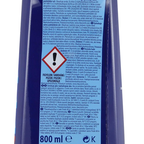 Finish Dishwasher Rinse Aid 800 ml