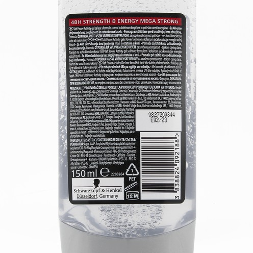 Taft Power Active gel za kosu 150 ml