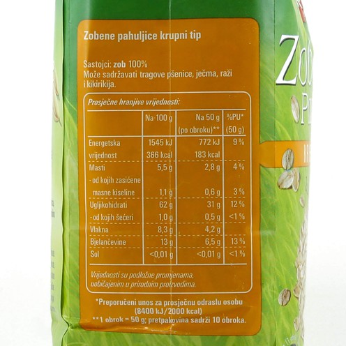 Large oat flakes 500 g