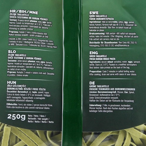 Green noodles 250 g