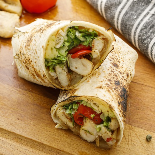 Burrito s pikantnom piletinom 2 komada (560 g)