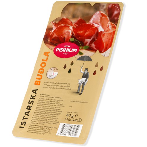 Istrische Buđola geschnitten 80 g
