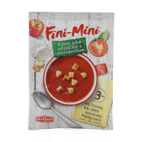 Fini-Mini krem juha rajčica i mozzarella 23 g