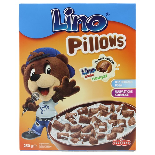Lino Kissen Nougat (250 g)