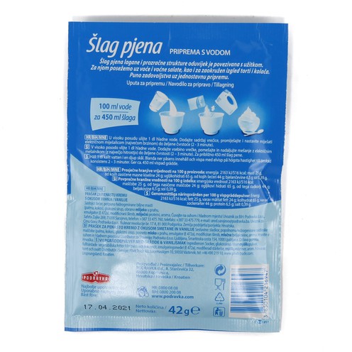 Foam cream 42 g