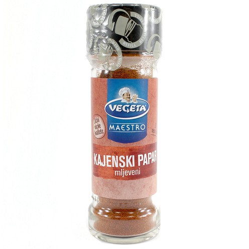 Vegeta Maestro kajenski papar, posipač 38 g