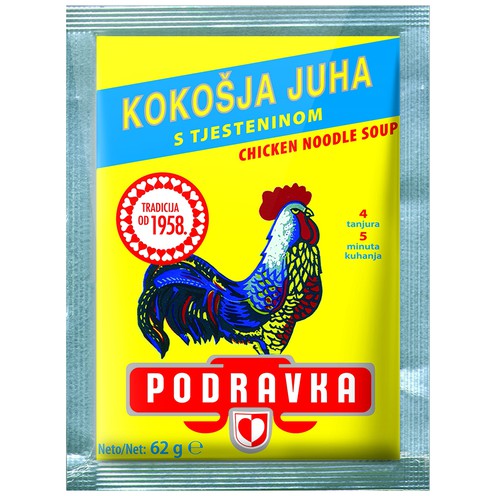 Kokošja juha s tjesteninom 62 g