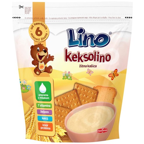 Lino Keksolino Kinder-Instant-Müsli Keksgeschmack (500 g)