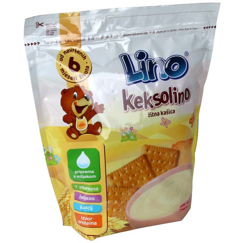 Lino Keksolino Kinder-Instant-Müsli Keksgeschmack (500 g)