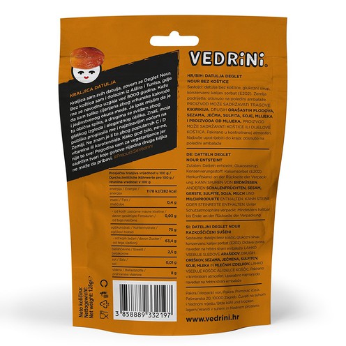 Datulja bez koštice 125 g