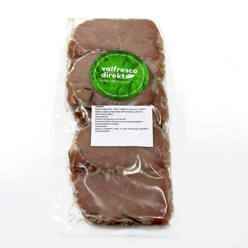 Ombolo u marinadi od češnjaka i ružmarina za 2 osobe (400 g)