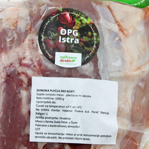 Knochenlose Schweineschulter für 4 Personen (1 kg)