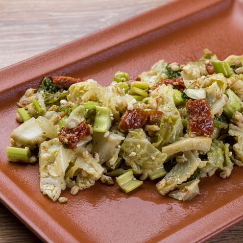 Gerstensalat mit Fenchel und getrockneten Tomaten für 2 Personen (500 g)