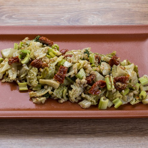 Barley salad with fennel and dried tomatoes for 4 persons (1 kg)