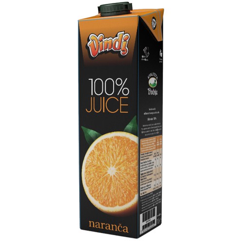Juice 100% Orange 1 l