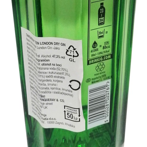 Gin Tanqueray Ten 0,7 l